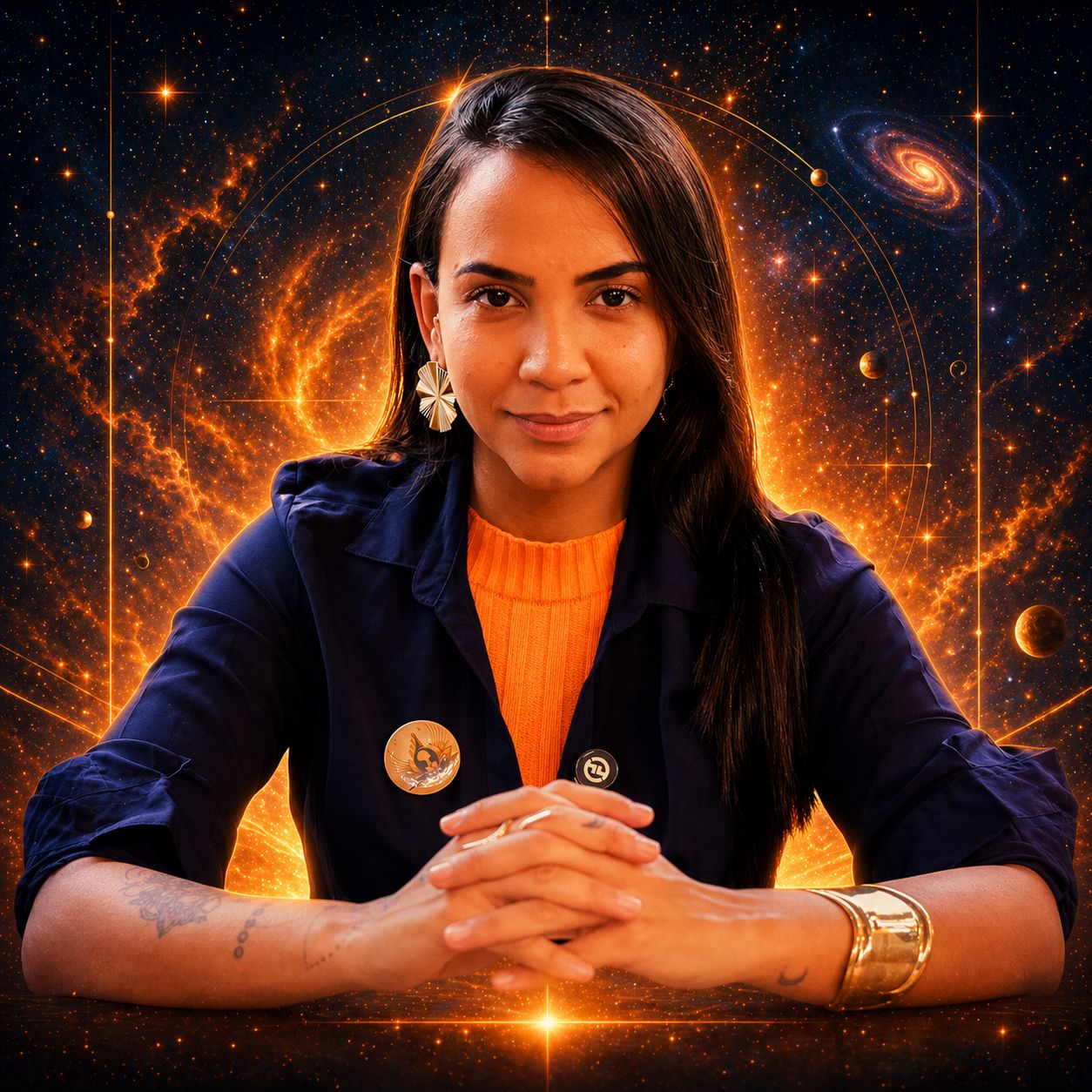 Vitória Mota — essência cósmica e magnética